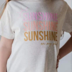 Vendor-unknown Tops EXCLUSIVE! KIDS Sunshine On My Mind Graphic Tee