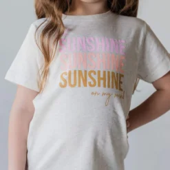 Vendor-unknown Tops EXCLUSIVE! KIDS Sunshine On My Mind Graphic Tee