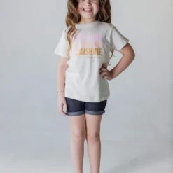 Vendor-unknown Tops EXCLUSIVE! KIDS Sunshine On My Mind Graphic Tee