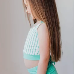 Vendor-unknown Girls Swim Set Sea Foam Kid's