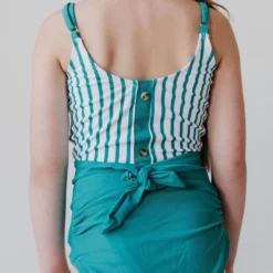 Vendor-unknown Kid's Girls Swim Set Teal