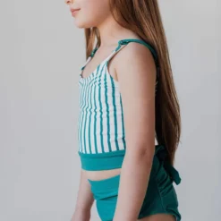 Vendor-unknown Kid's Girls Swim Set Teal