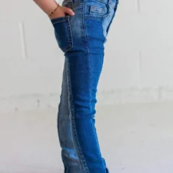 Lucy Avenue Sutton Two Toned Jeans