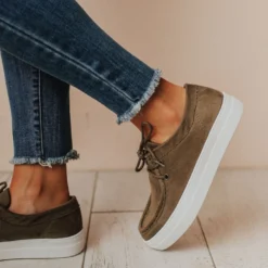 Booties Asher Sneakers Olive Shoes