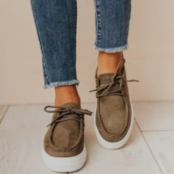 Booties Asher Sneakers Olive Shoes