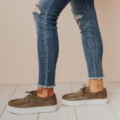 Booties Asher Sneakers Olive Shoes