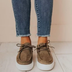 Booties Asher Sneakers Olive Shoes