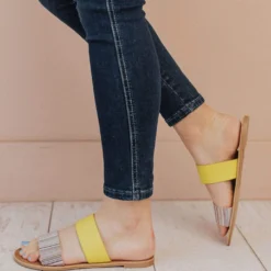 Athena Double Strap Sandals Nude