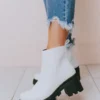 Booties Ayla Bootie White Shoes
