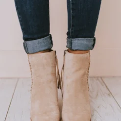 Booties Rowan Braided Bootie Taupe