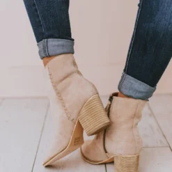 Booties Rowan Braided Bootie Taupe