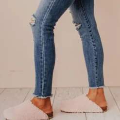 Desmond Slippers Pink Shoes