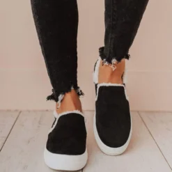 Booties Duke Sherpa Sneakers Black