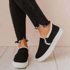 Booties Duke Sherpa Sneakers Black