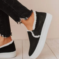 Booties Duke Sherpa Sneakers Black