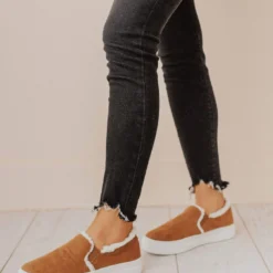 Booties Shoes Duke Sherpa Sneakers Coffee