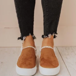 Booties Shoes Duke Sherpa Sneakers Coffee