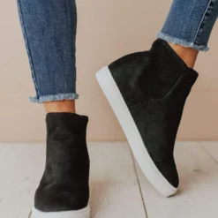 Shoes Fetch Wedge Sneakers Black