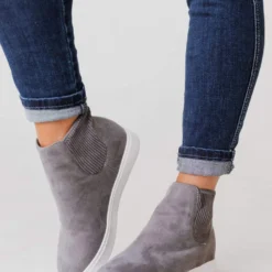 Fetch Wedge Sneakers Grey Shoes