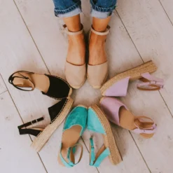 Vendor-unknown Fiesta Espadrille Flats Oatmeal