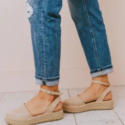 Vendor-unknown Fiesta Espadrille Flats Oatmeal