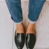 Vendor-unknown Miles Slip On Flats Black Shoes