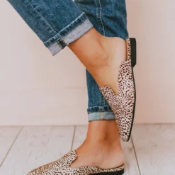 Vendor-unknown Miles Slip On Flats Spotted