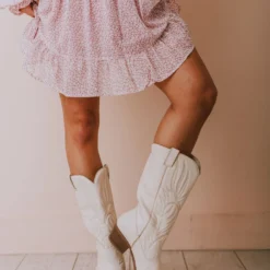 Vendor-unknown Shoes Dolly Cowgirl Boots Stone