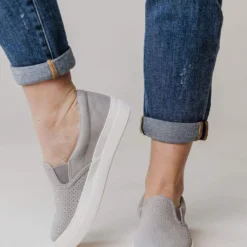 Perforated Sneakers Grey