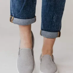 Perforated Sneakers Grey