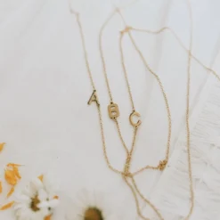 Mia Accessories Alphabet Necklace A-W