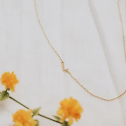 Mia Accessories Alphabet Necklace A-W