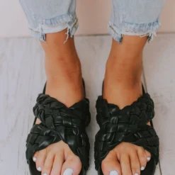 East Lion Shoes Brielle X-Band Sandal Black