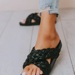 East Lion Shoes Brielle X-Band Sandal Black