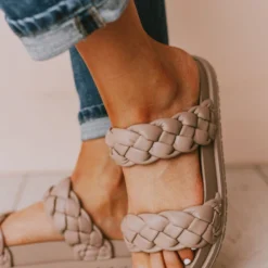 Cleo Two Braided Sandal Birch