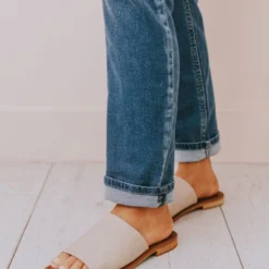 Elio Slip On Sandals Nude