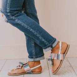 Shoes Elowen Bow Sandals Blue/Pink