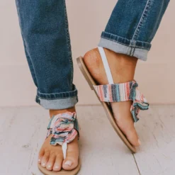 Shoes Elowen Bow Sandals Blue/Pink