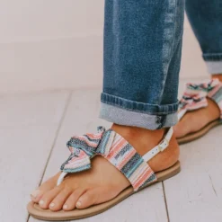 Shoes Elowen Bow Sandals Blue/Pink