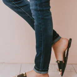 Shoes Evie Studded Sandals Black