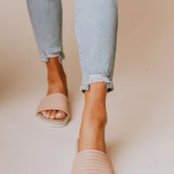 Hachi One Band Sandal Blush Shoes