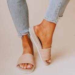 Hachi One Band Sandal Blush Shoes