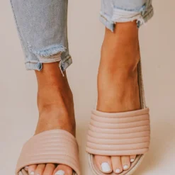 Hachi One Band Sandal Blush Shoes
