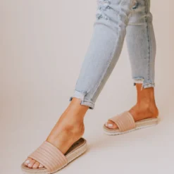 Hachi One Band Sandal Blush Shoes