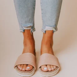 Hachi One Band Sandal Blush Shoes