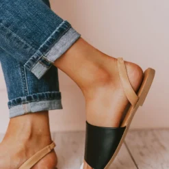 Harper Sling Back Sandal Black