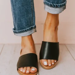 Harper Sling Back Sandal Black