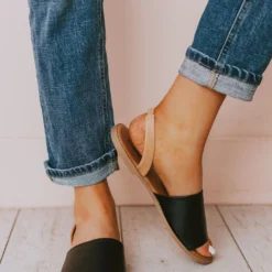 Harper Sling Back Sandal Black