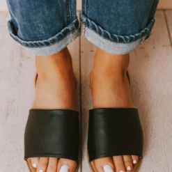 Harper Sling Back Sandal Black