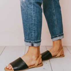 Harper Sling Back Sandal Black